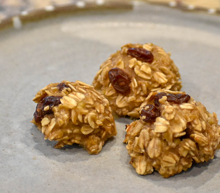 sugar-free oatmeal banana cookies