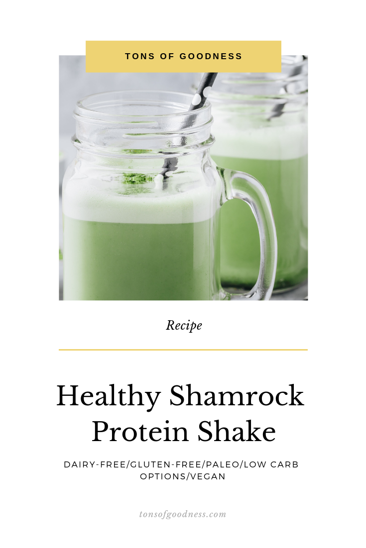 Shamrock Protein Shake