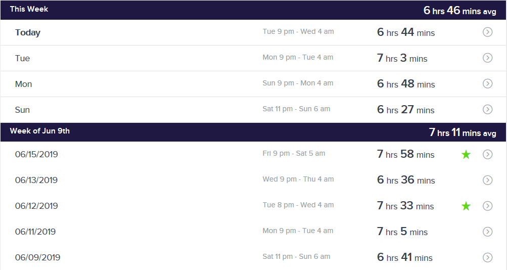 sleep tracker image