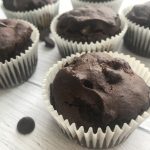 chocolate banana muffins