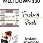 morning meltdown 100 tracking sheets