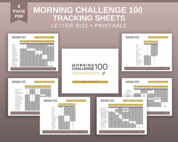 morning challenge 100 workout