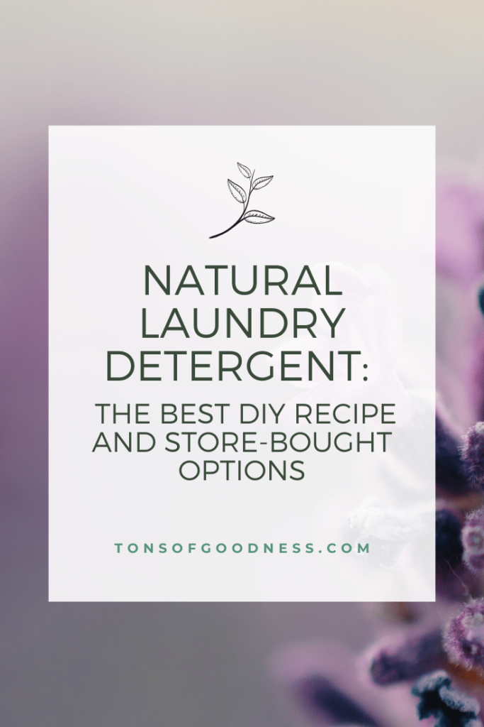 natural laundry detergent pin 