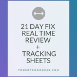 21 day fix review