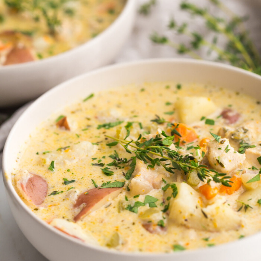 chicken pot pie soup