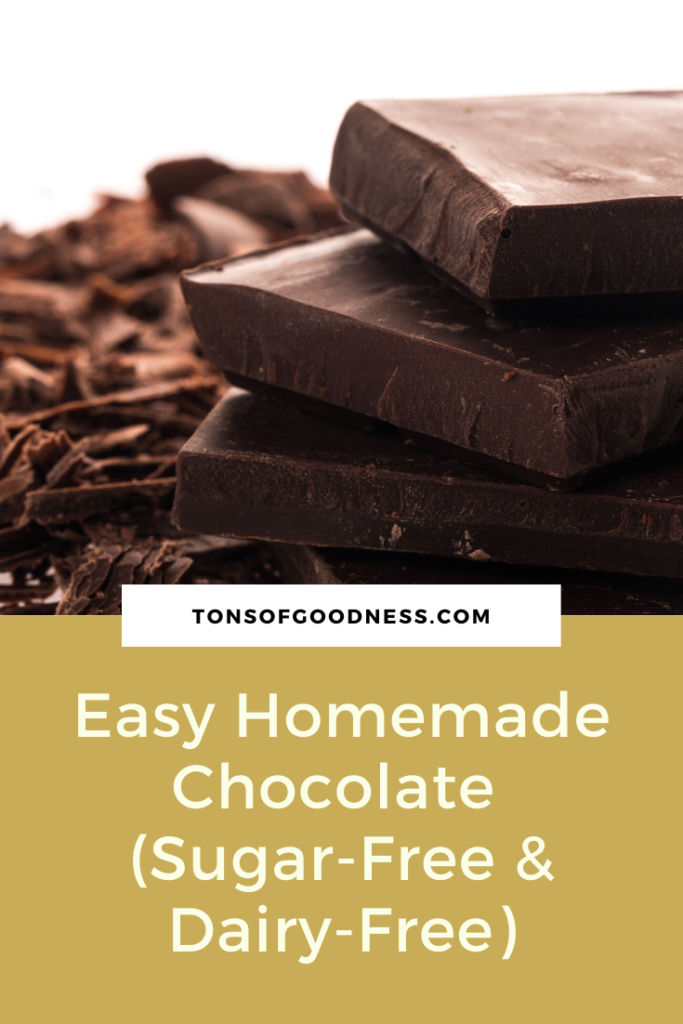 easy homemade chocolate pin