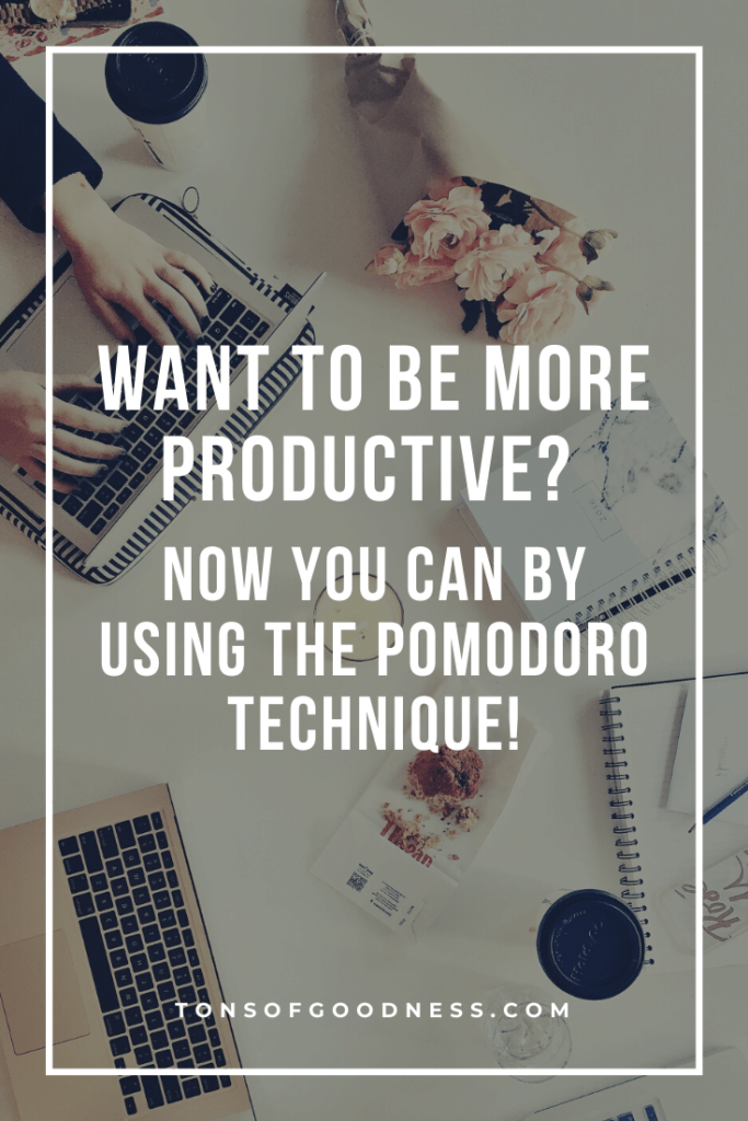 Pomodoro technique pin