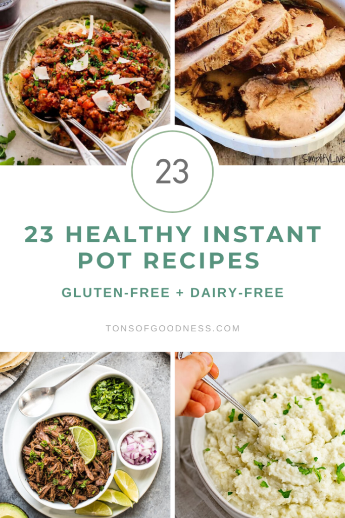 Gluten free instant discount pot dinner recipes