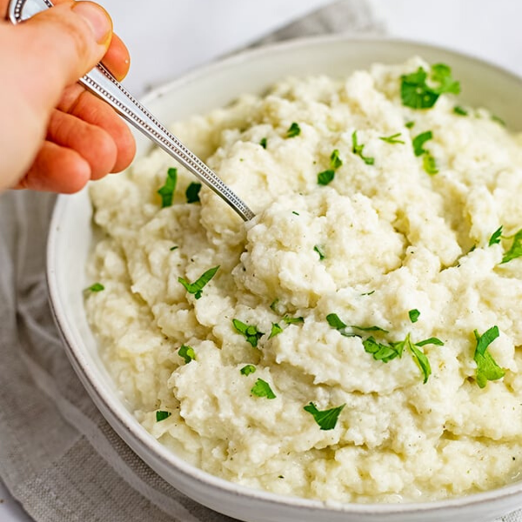 instant pot mashed cauliflower