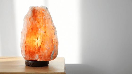 Himalayan salt lamp