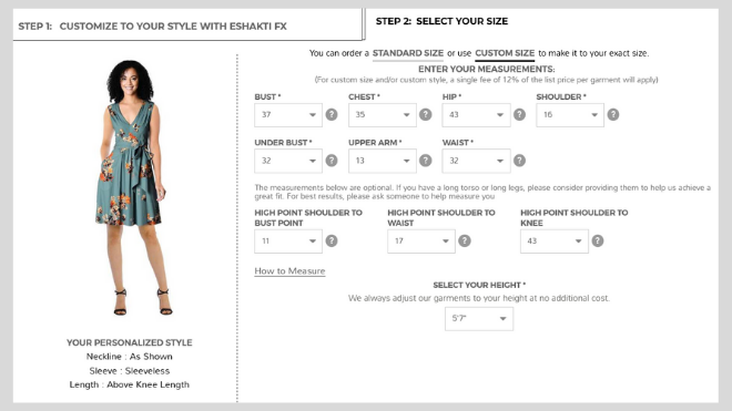 eshakti measurement information