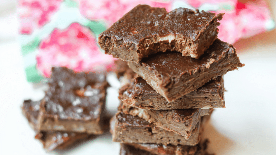 3-Ingredient Fudgy Brownies (gluten-free, vegan, paleo) 