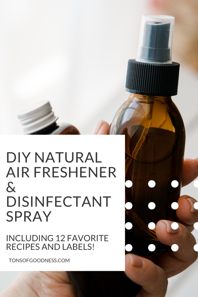 DIY Natural Air Freshener and Disinfectant Spray