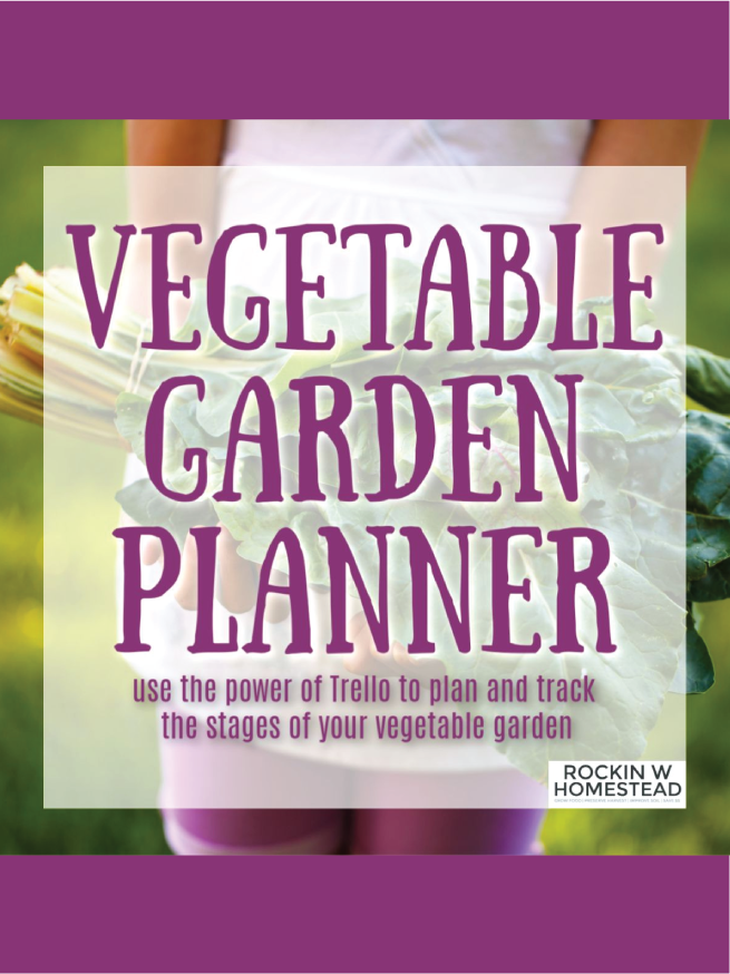 cover of vegetable garden planner