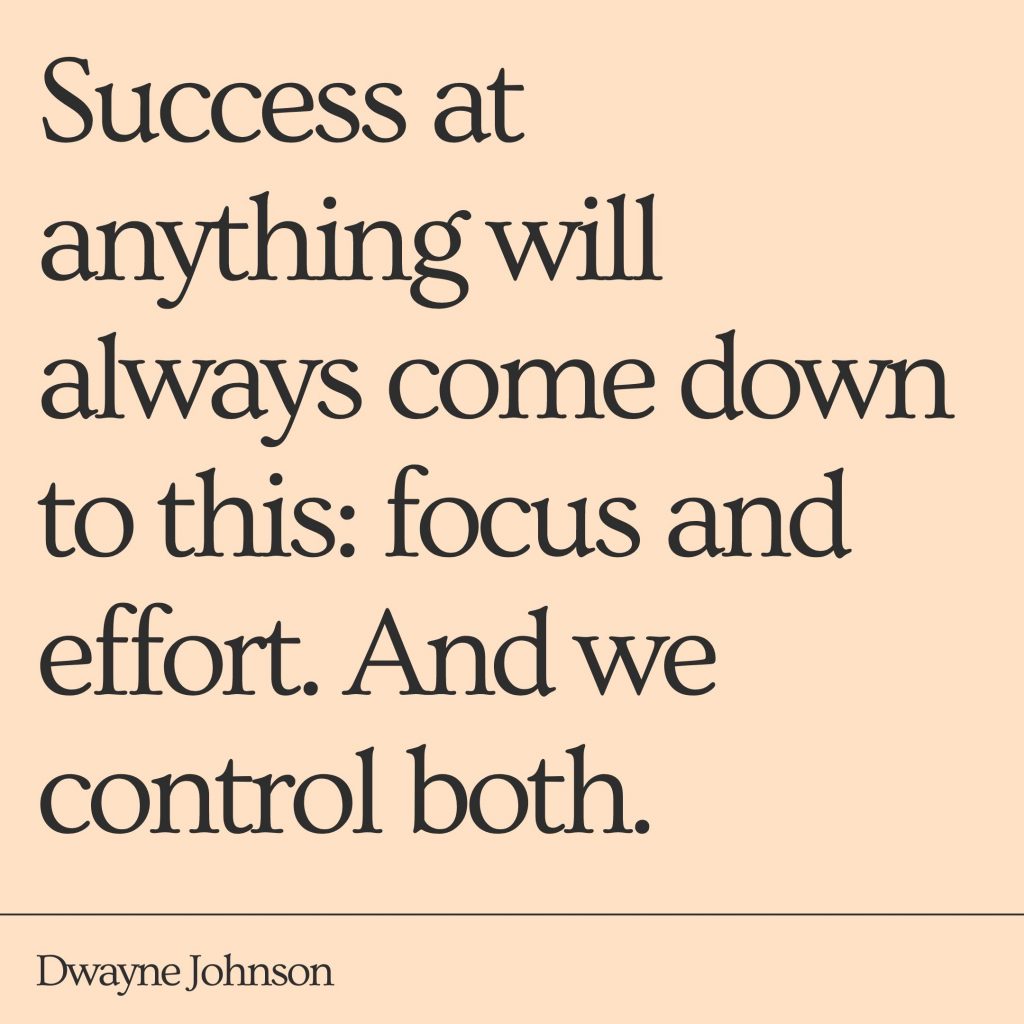 gym quote from dwayne johnson