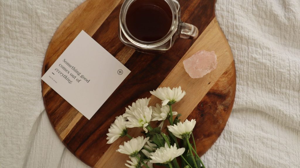 tea and affirmation for sleep